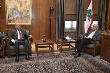 بري إستقبل أبو الحسن وبحث معه الاوضاع العام وتابع مع طوق شؤونا تشريعية