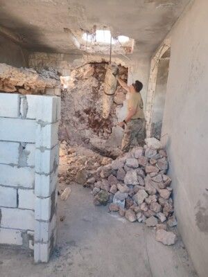 النشرة: الجيش سحب صاروخا غير منفجر من منزل في كفرحمام النشرة: الجيش سحب صاروخا غير منفجر من منزل في كفرحمام