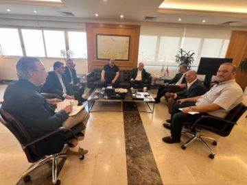 الضاهر ورؤساء بلديات تابعوا مع وزير الاشغال موضوع طرقات قضاء زحلة