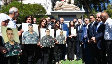 بمناسبة الذكرى الخامسة لانفجار المرفأ تكريم شهداء فوج إطفاء بيروت