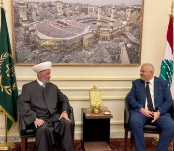 دريان بحث مع محافظ بيروت ملف المولدات واستقبل وفد المرابطون ورئيس المحكمة الجعفرية