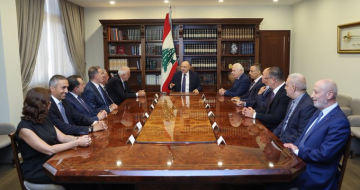 الرئيس عون ترأس اجتماعا قضائيا: القانون فوق الجميع ونحتاج عدالة حقيقية تعيد بناء الثقة بالمؤسسات الرئيس عون ترأس اجتماعا قضائيا: القانون فوق الجميع ونحتاج عدالة حقيقية تعيد بناء الثقة بالمؤسسات