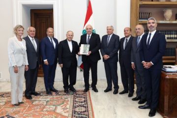 رئيس الجمهورية استقبل رئيس جامعة القديس يوسف: نتمنى للجامعة مواصلة رسالتها النبيلة