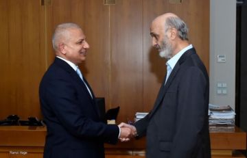 جعجع التقى رئيس بعثة الجمهورية العراقية وأكدا أهمية تعزيز العلاقات الثنائية بين البلدين