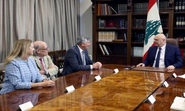 الرئيس عون يلتقي عضو الكونغرس الأميركي دارين لحود