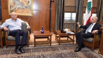 بري بحث في التطورات مع ميقاتي والصمد