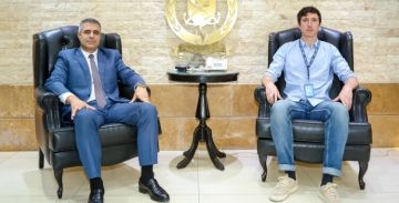 فرح بحث مع مسؤول بالمنظمة الدولية للهجرة بمشروع دعم بعض مراكز الدفاع المدني الحدودية