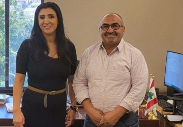 الحشيمي زار حاوي وبحثا في الأوضاع العامة لقطاع المياه في البقاع