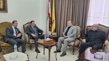 علي عمار استقبل القائم بأعمال سفارة مصر وبحث معه الأوضاع المحلية وتأكيد على التوافق الداخلي والسلم الأهلي