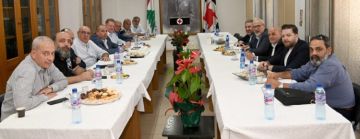 وفد من حزب الله زار الأحزاب القومية: نثق بالجيش وعلى الحكومة التراجع عن قرارها التفجيري وفد من حزب الله زار الأحزاب القومية: نثق بالجيش وعلى الحكومة التراجع عن قرارها التفجيري