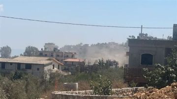 الطيران المسير يستهدف الحي الشرقي في مدينة الخيام