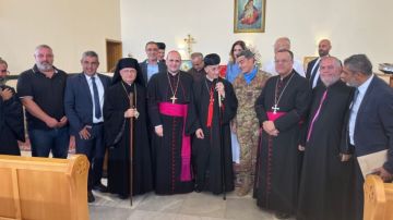 الراعي اختتم زيارته الجنوبية بزيارة علما الشعب: كفى حروبا فنحن طلاب سلام لا حرب