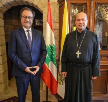 الأباتي محفوظ استقبل السفير ربيع الشاعر: الرهبانية تعتز بتعيينه سفيرا في فرنسا