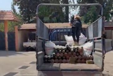 سوريا.. ضبط شاحنة محملة بصواريخ غراد كانت متجهة إلى لبنان (فيديو)