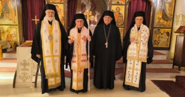 العبسي ترأس سيامة الأب ميخائيل فرحا مطرانا على أبرشية بعلبك للروم الملكيين الكاثوليك