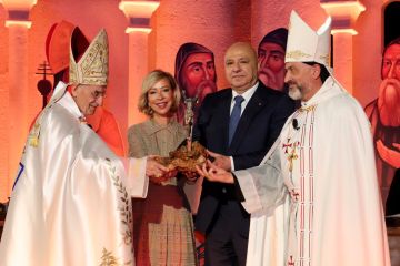 عون: في زمن التحديات تبقى الرهبانية الأنطونية شاهدا حيا