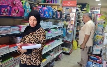 النشرة: مراقبو الاقتصاد بالنبطية جالوا على دور الكتب للتحقق من إعلان الأسعار والتقيد بنسب الأرباح