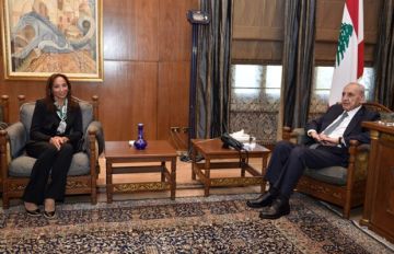 بري التقى رئيس الحكومة العراقية السابق وسفيرة لبنان في جنيف وسفيرة لبنان لدى منظمة الاونيسكو بري التقى رئيس الحكومة العراقية السابق وسفيرة لبنان في جنيف وسفيرة لبنان لدى منظمة الاونيسكو