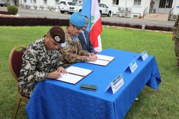 الأمن العام تسلم هبة آليات رباعية الدفع من اليونيفيل في إطار التعاون المشترك