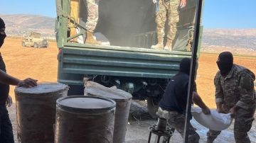 بالصور: ضبط أكبر كمية مخدرات في لبنان