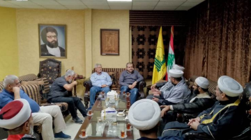 حزب الله عرض الاوضاع مع الوفد العلمائي لرابطة العروة الوثقى في صيدا