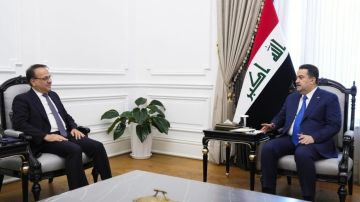 رئيس الوزراء العراقي مستقبلا السفير اللبناني في العراق : حريصون على تعزيز العلاقات الثنائية