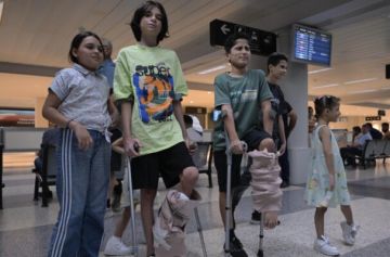 ست عائلات غزاوية وصلت مع أطفالها الجرحى إلى لبنان لتلقي العلاج