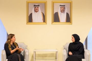 منسقة لجنة شؤون المرأة البطريركية بحثت التعاون مع وزيرة التنمية الاجتماعية القطرية