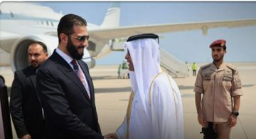 الرئيس أحمد الشرع يصل إلى الدوحة للمشاركة في القمة العربية الإسلامية الطارئة بشأن العدوان الإسرائيلي الرئيس أحمد الشرع يصل إلى الدوحة للمشاركة في القمة العربية الإسلامية الطارئة بشأن العدوان الإسرائيلي