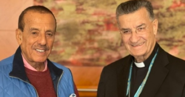 الراعي استقبل خلف الحبتور وتأكيد أهمية أن ينعم لبنان بالأمن والأمان لتتوفر فرص الاستثمار