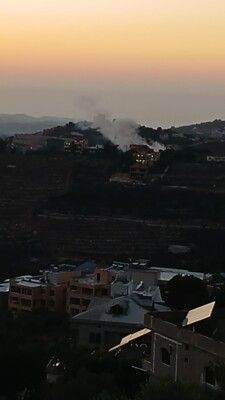 النشرة: الطيران الاسرائيلي يشن غارة على حومين الفوقا النشرة: الطيران الاسرائيلي يشن غارة على حومين الفوقا