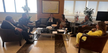 رسامني بحث مع لحود والخطيب وطليس في ملف تنظيم عمل تاكسي المطار