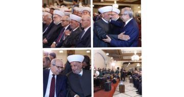 سلام شارك في احتفال بمناسبة ذكرى المولد النبوي في مسجد محمد الأمين برعاية دريان