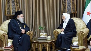 يوحنا العاشر التقى المفتي الرفاعي في دمشق: تأكيد على نبذ التطرف