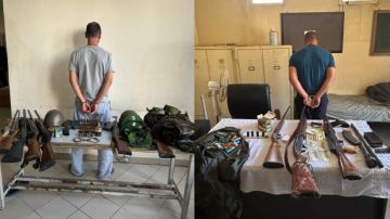 قوى الأمن: توقيف مطلوب خطر في المرج ومواطن في بيت شاما وضبط أسلحة حربية وذخائر