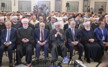 إمام خلال احتفال بمناسبة المولد النبوي بحضور سلام ودريان: أوصيكم بوحدة الصف وأن يكون السلاح بيد الدولة