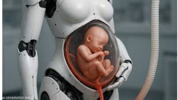 نداء الى رجال الدين الولادة من رحم الروبوت: تشويه الوهية الخلق والانسان