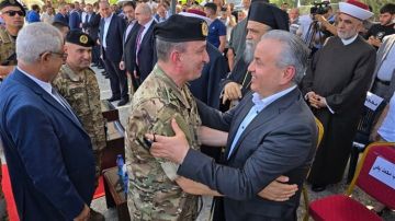درغام: وضع حجر الأساس لفرع الجامعة اللبنانية والمستشفى العسكري في عكار تتويج لنضال بدأ منذ 2018 درغام: وضع حجر الأساس لفرع الجامعة اللبنانية والمستشفى العسكري في عكار تتويج لنضال بدأ منذ 2018