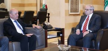 سلام استقبل لودريان: إعادة الإعمار والتعافي الاقتصادي ودعم الجيش من أولوياتنا بالمرحلة المقبلة