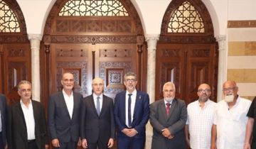 الحجار التقى وفدا مشتركا من قطاع توزيع الغاز المنزلي