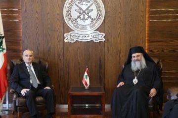 الصوري بحث مع وزير الدفاع وقائد الجيش في القضايا الوطنية والأمنية