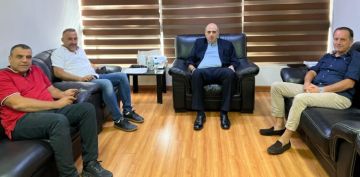 لحود عرض مع رئيس اتحاد بلديات قضاء البترون لأوضاع قطاع الزراعة وحماية الثروة الحرجية