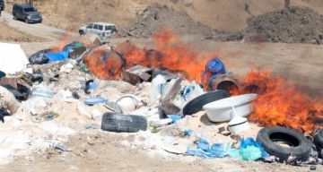 قوى الأمن: تلف كمية من المواد المخدرة المضبوطة في مكب ضهر البيدر