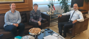 رسامني استقبل ضو وأبو حمدان ووفد من السفارة الألمانية وتابع ملف تنظيف شبكات تصريف المياه رسامني استقبل ضو وأبو حمدان ووفد من السفارة الألمانية وتابع ملف تنظيف شبكات تصريف المياه