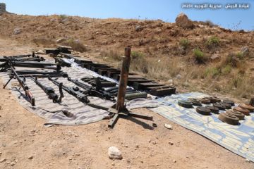 الجيش: تسلم كمية من السلاح الفلسطيني من مخيمي البداوي طرابلس وعين الحلوة صيدا