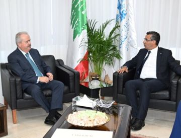 جابر بحث مع هاني سبل دعم القطاع الزراعي وتفعيل القروض والمدارس الزراعية