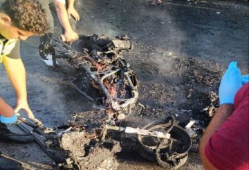 إصابات جراء ضربة إسرائيلية استهدفت دراجة نارية في جنوب لبنان (صور فيديو)