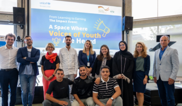 اليونيسف والحكومة الألمانية تواصلان جهودهما لتمكين شباب لبنان من التعلم إلى الإنتاجية