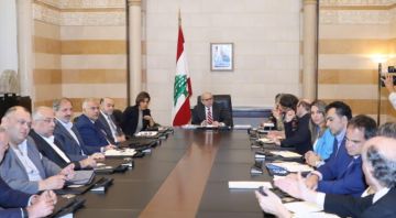 سلام التقى وفدا من حزب الشعب الأوروبي: لضرورة الضغط على إسرائيل لوقف اعتداءاتها على لبنان