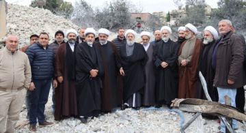 الخطيب جال في الخرايب وأنصار والكفور وقناريت: نطالب باستراتيجية دفاع وطني لحماية لبنان